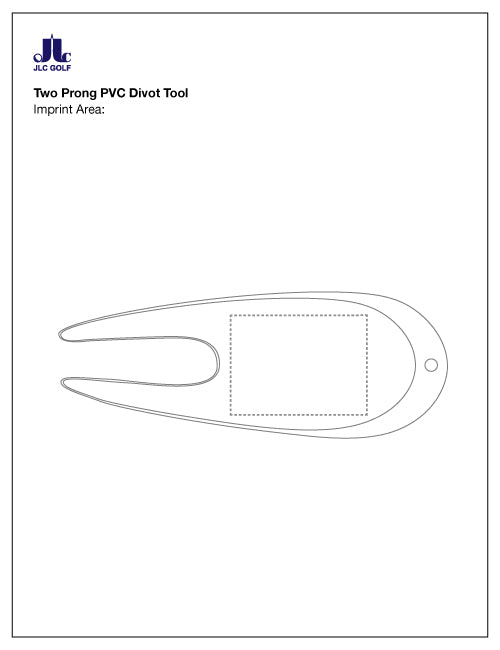Two Prong PVC Divot Tool | #3001P