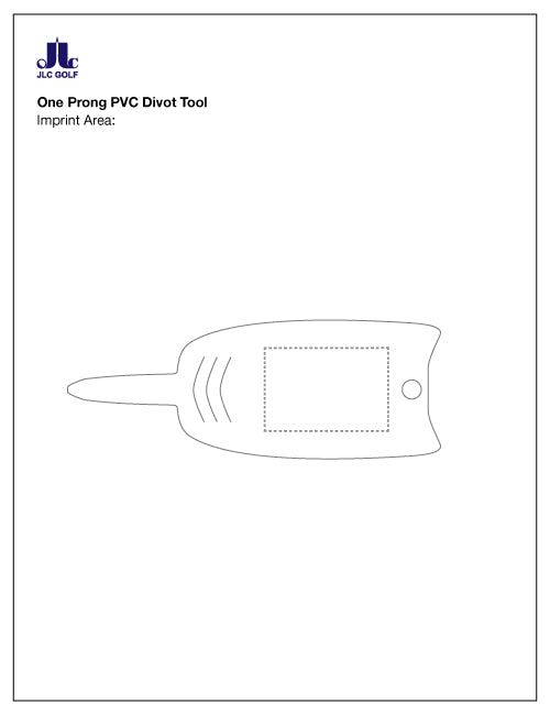 One Prong PVC Divot Tool | #3009