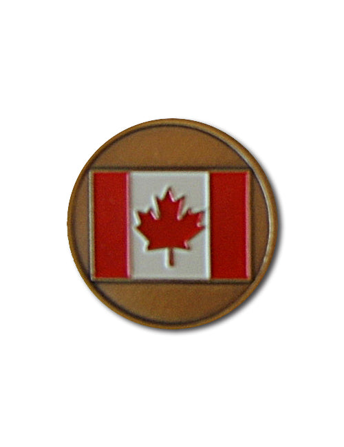 Canadian Metal Ball Marker - #4001B - JLC Golf Shop