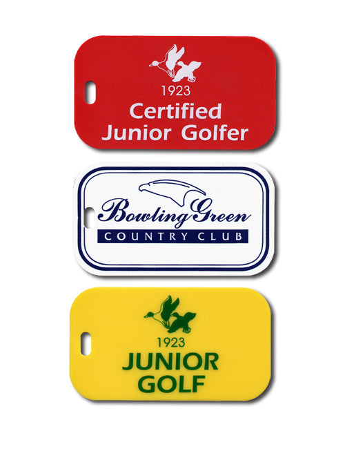 Rounded Rectangle PVC Tag | #50103