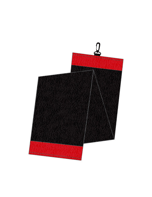 Tri-fold Two Tone Golf Towel | #5208