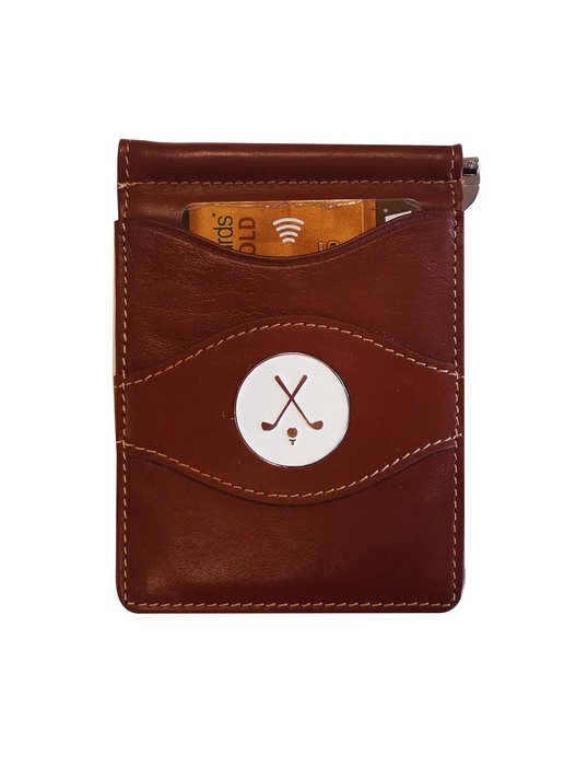 Sample Sale Leather Money Clip Captain - 2 Pack - #5027c