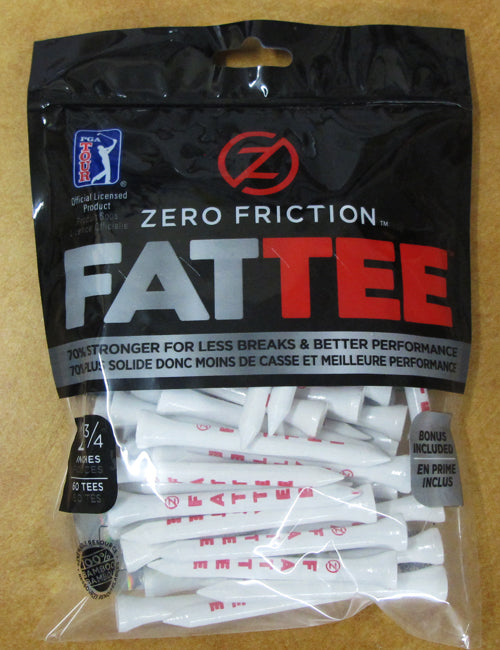 FAT TEE Golf Tee,  2 3/4", 60/pack - #ZF234 - JLC Golf Shop