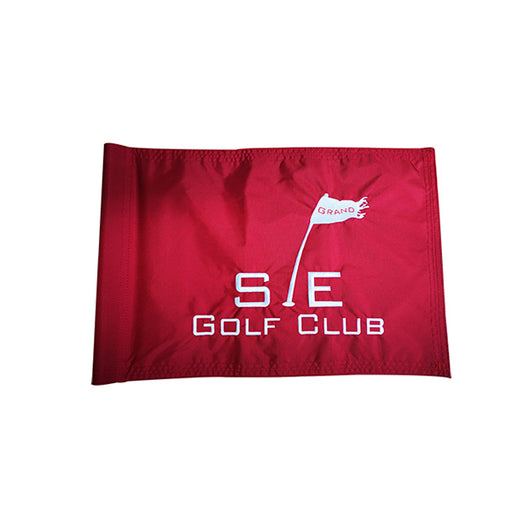 Both side Embroidery Golf Flag - #6209T2 - JLC Golf Shop