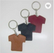 Leather clothes shaped keychain - #LK136 - JLC Golf Shop