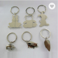 Metal bear shaped keychain | #MK127