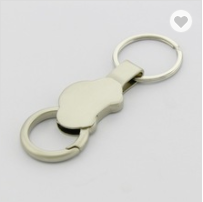 Metal car shaped pull ring key chain | #MK157