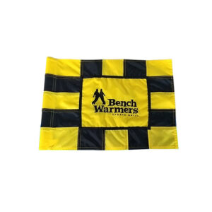 Checkered Golf Flag Embroidery on both side - #6213T2 - JLC Golf Shop