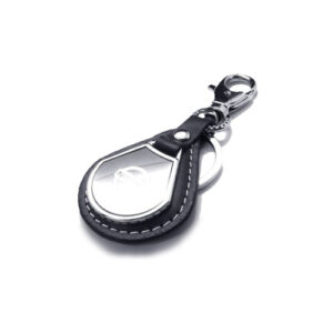 Leather Keychain Oval - #6301 - JLC Golf Shop