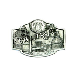 2" x 3" Fine Pewter Belt Buckle