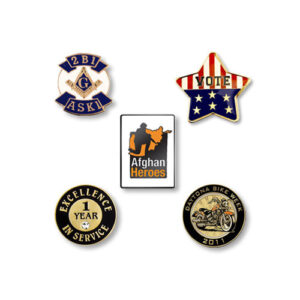 7/8" Hard Enamel Lapel Pins - #LPH102 - JLC Golf Shop