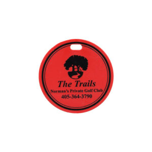 Circular PVC Tag - #501012 - JLC Golf Shop