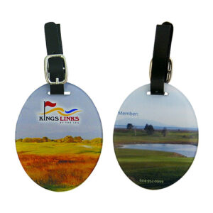 Acrylic Bag Tag 1 5/8″ - #5018 - JLC Golf Shop