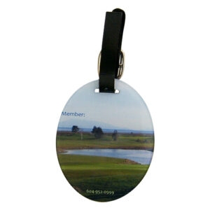 Acrylic Bag Tag 2″ x 3 1/2″ - #5019 - JLC Golf Shop