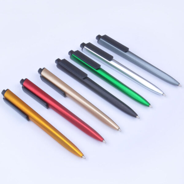 Custom Plastic Ball Pen with Big Clip - #605RY14 - JLC Golf Shop