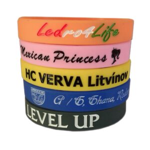 Classic Silicone Wristband Debossed - #6120 - JLC Golf Shop