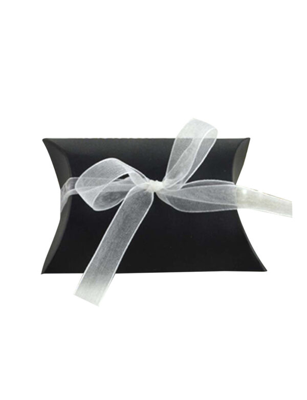 Black Pillow Box with 10 Golf Tees - #712 - JLC Golf Shop